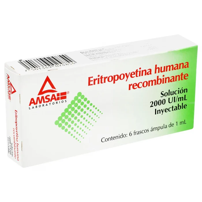 ERITROPOYETINA 6 2 000UI 1 ML 6 SOLUCION 2 000 U I